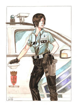 female cop