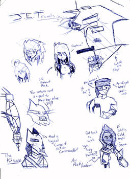 Bad Sketchs JE Travel Concept