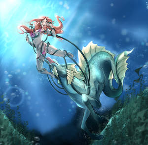 Naughty Hippocampus by TCS1992 Naughty Hippocampus by TCS1992