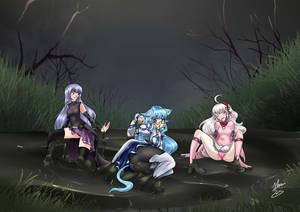 COMMISSION - Slime puddle part 2 by TCS1992 COMMISSION - Slime puddle part 2 by TCS1992