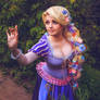 Rapunzel cosplay