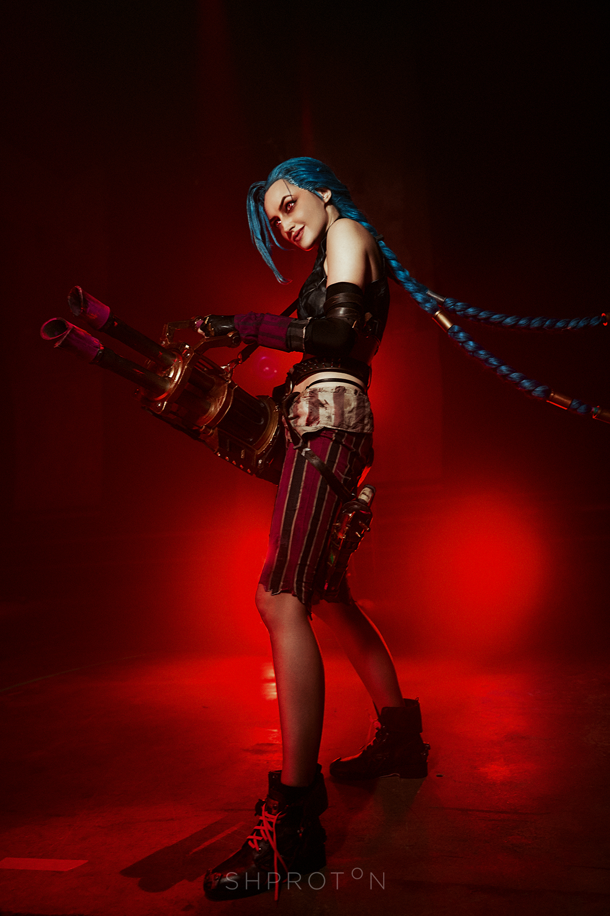 Jinx Abs Jinx Arcane Cosplay by shproton on DeviantArt