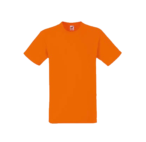 Orange t shirt sales blank