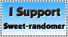 I Support: Sweet-randomer