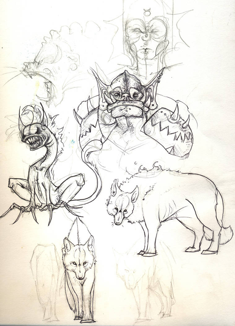 Beast Races Drawing Beast Sketches by blahf on DeviantArt