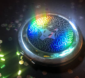 Holographic Lion Sticker