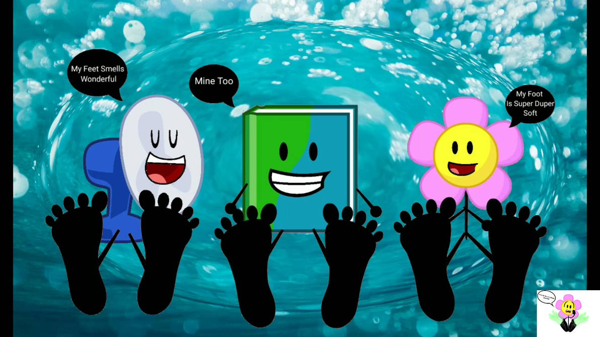 BFDI Flower Fanny And Book s Feet REUPLOAD By ELMOBYSTREET On bfdi-flower-fanny-and-book-s-feet-reupload-by-elmobystreet-on