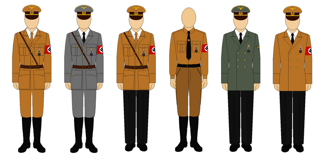 Adolf Hitler's Uniforms by L0ganStark on DeviantArt