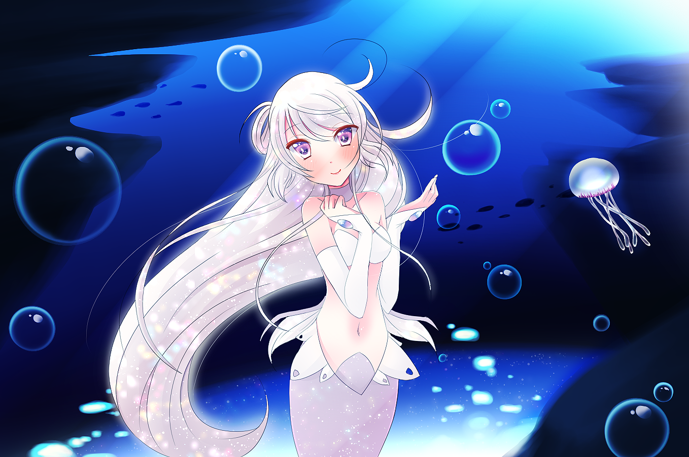 Bluemist-vale : Glittering Mermaid