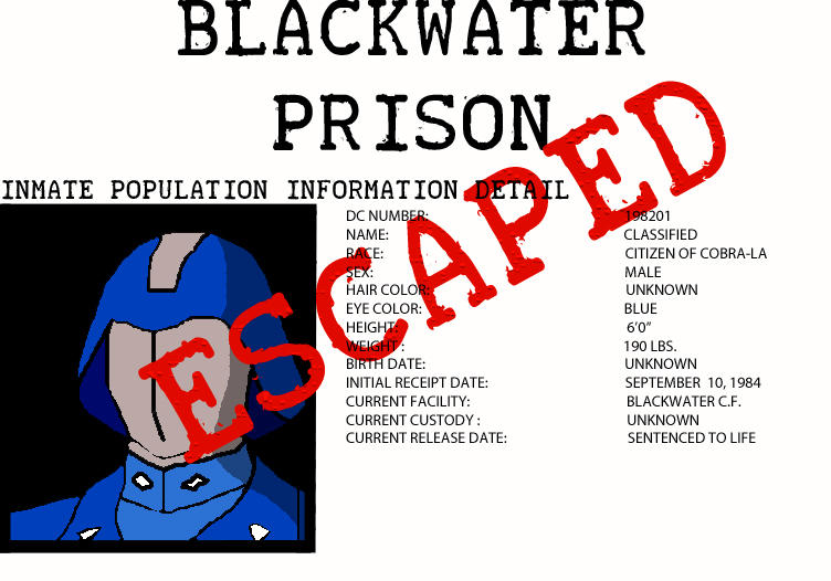 BlackWater Inmate Population Information Detail by skinnyjoefan on