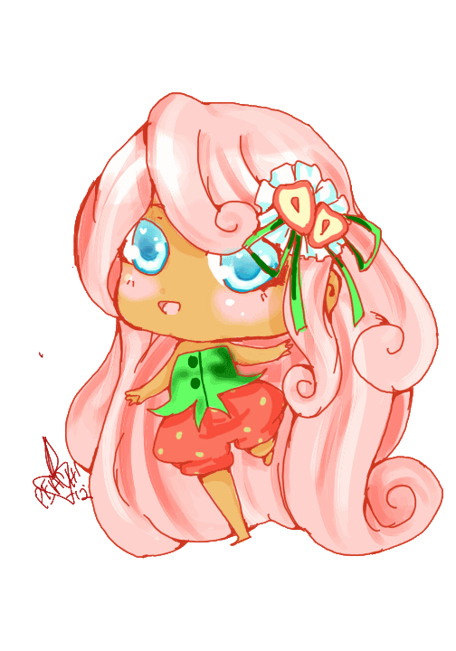 strawberry chibi by draggersprez on DeviantArt