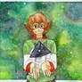 Voltron Space Watercolor -- Pidge