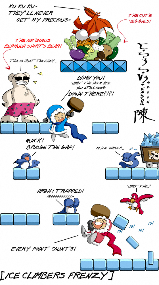 Ice Climbers: Points Glutton