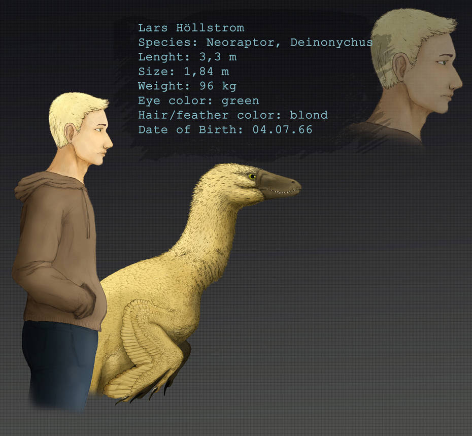 Neoraptor character sheet 2 by Hyrotrioskjan on DeviantArt