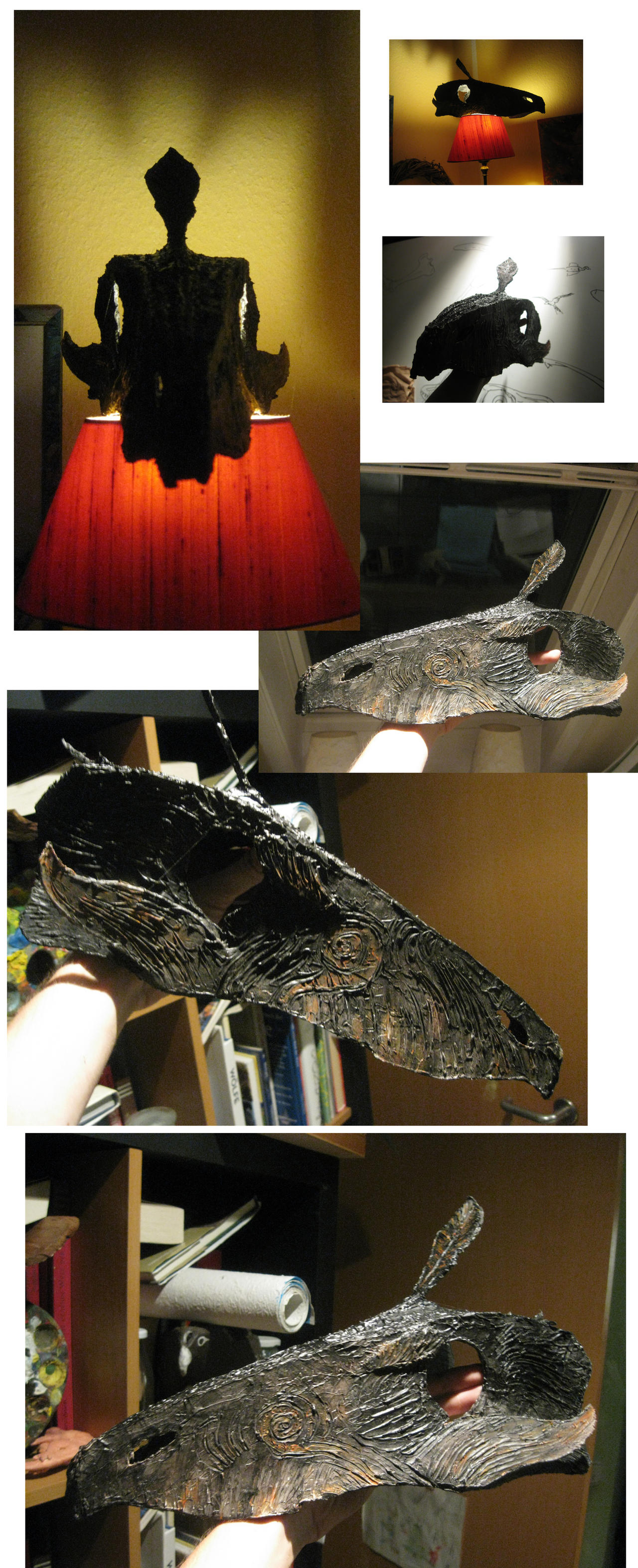 Neoraptor Battlemask Model Zahhak by Hyrotrioskjan on DeviantArt