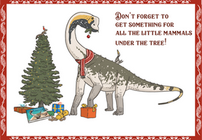 Europasaurus under... on the tree.