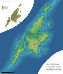 Atlantis during the Paleocene