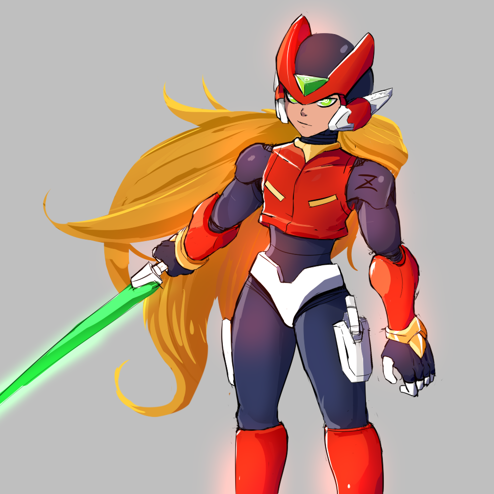 Megaman Zero by zeromythos5 on DeviantArt Megaman Zero by zeromythos5 on DeviantArt