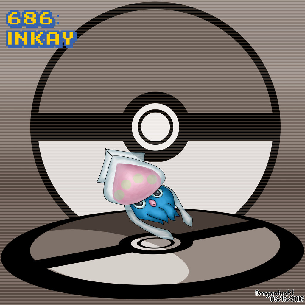 #686 Inkay by Dragonfunk7