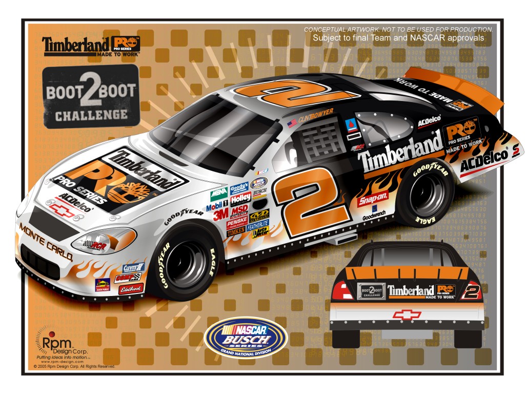 Timberland Busch Car