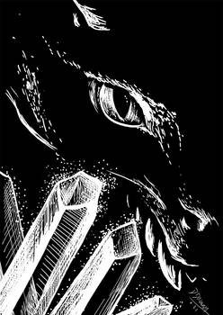 Inktober 2021 - 01 Crystal