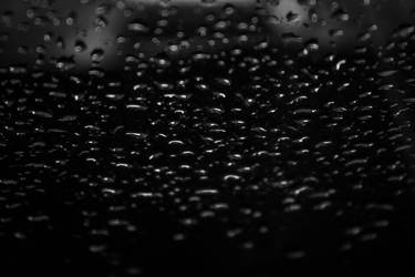 Water Drops on my window (night)