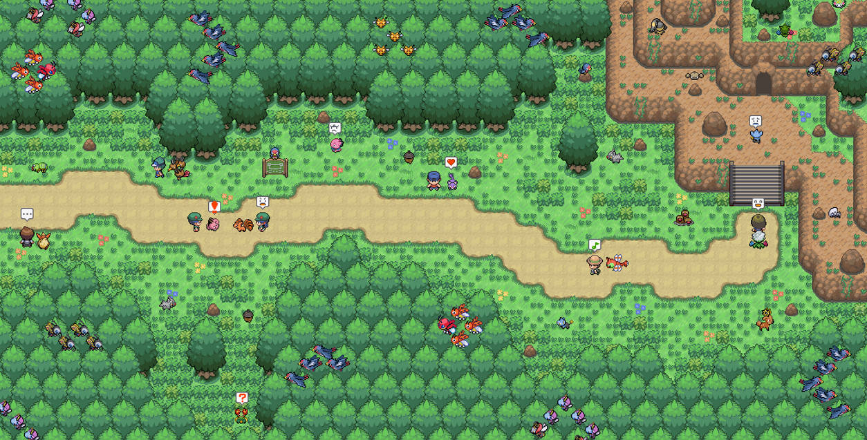 Pokemon Route by Koffy014 on DeviantArt