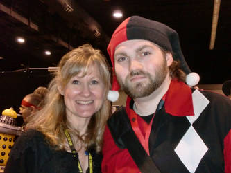 Myself and Veronica Taylor