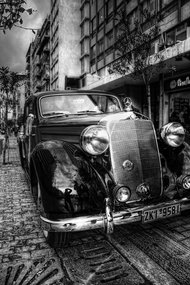 Ermou Str. Athens antique HDR