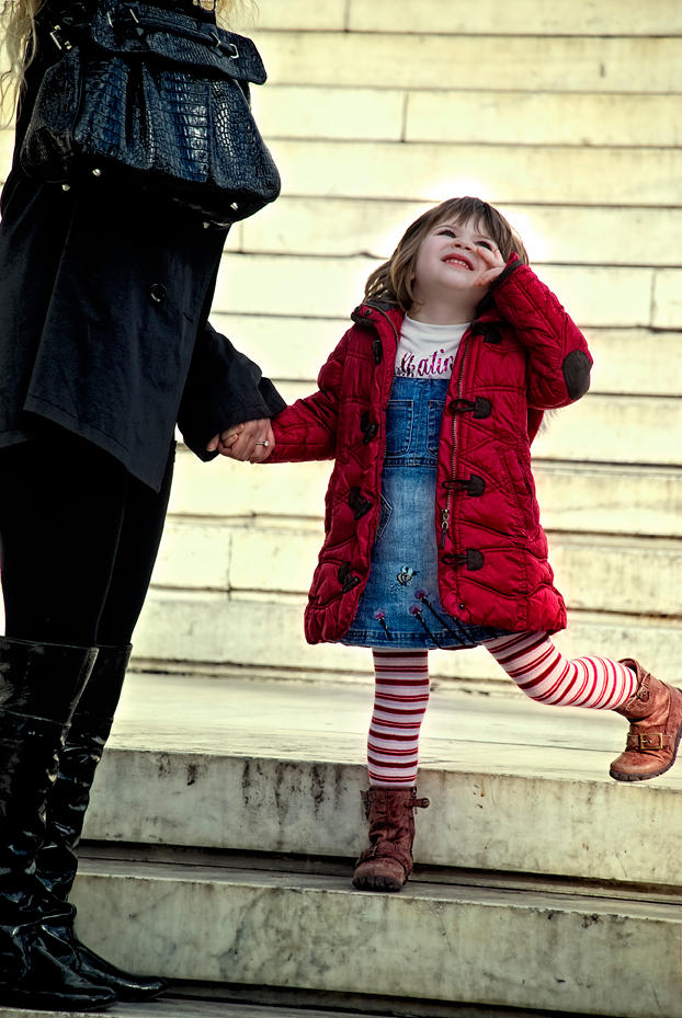Piddling Cute little girl in red by Piddling on DeviantArt
