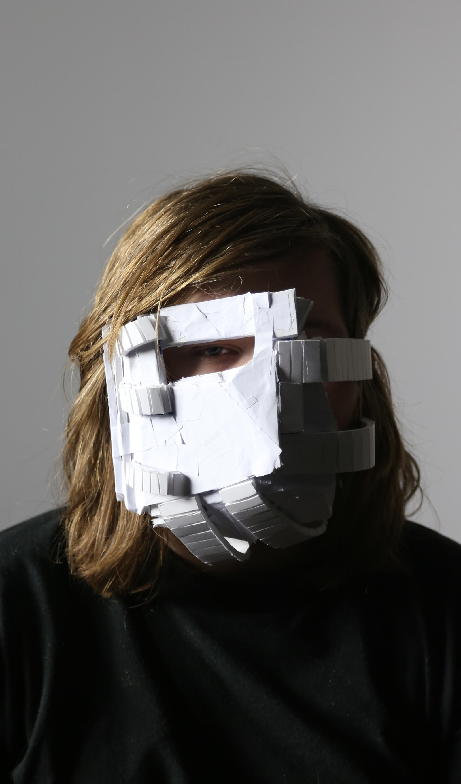 School Project - Paper Mask 2 by ApolloBlackblood on DeviantArt