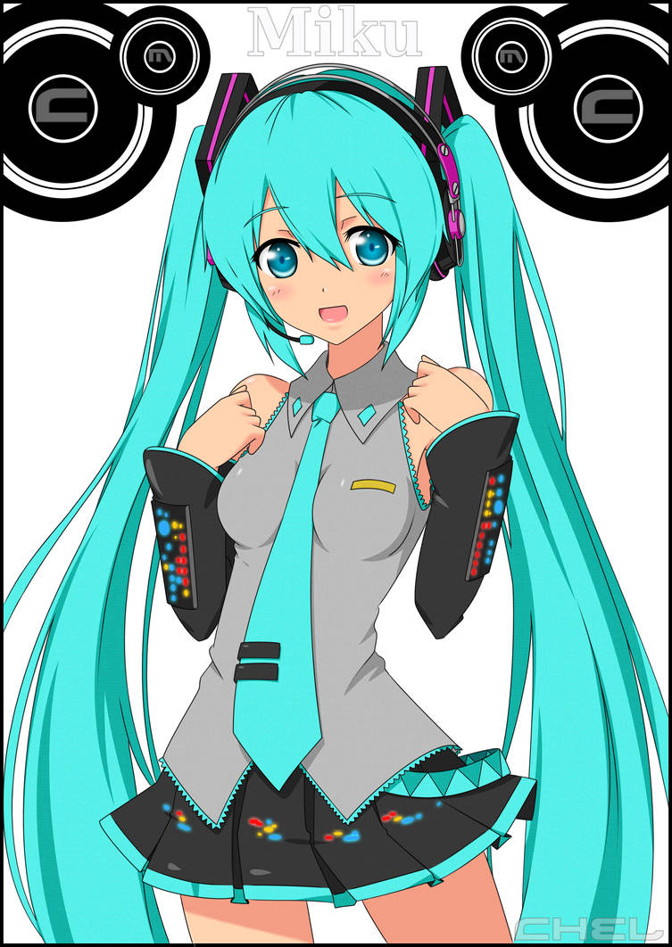 Hatsune Miku By ChelAnimation On DeviantArt