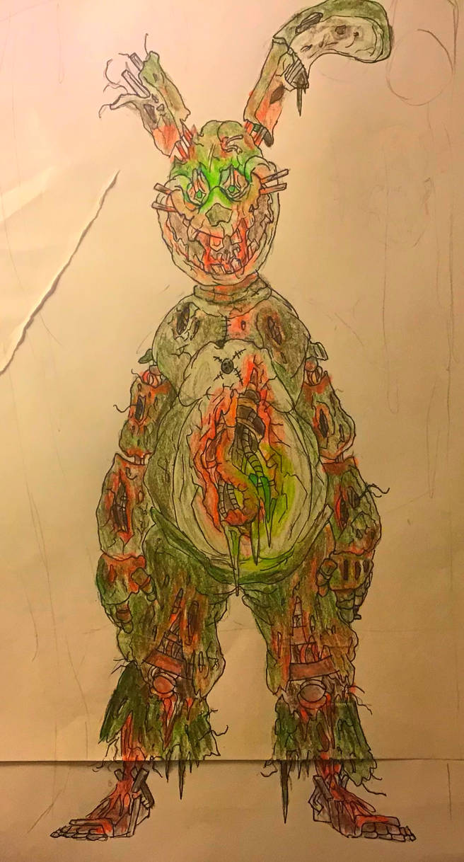 Fixed Realistic Spring Trap Realistic Springtrap v2 by Parallelopussy18 on DeviantArt
