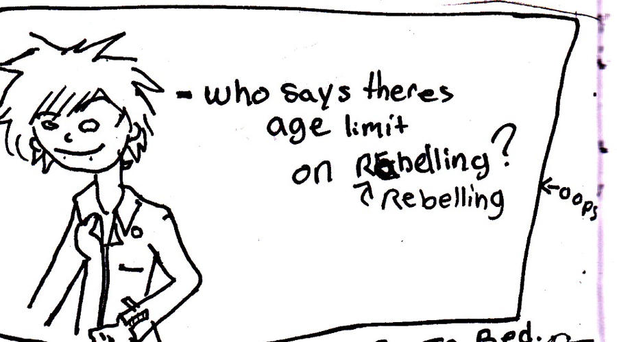 rebelling by JesseTheMess on DeviantArt