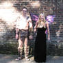 Spartacus costume and Fairy wings