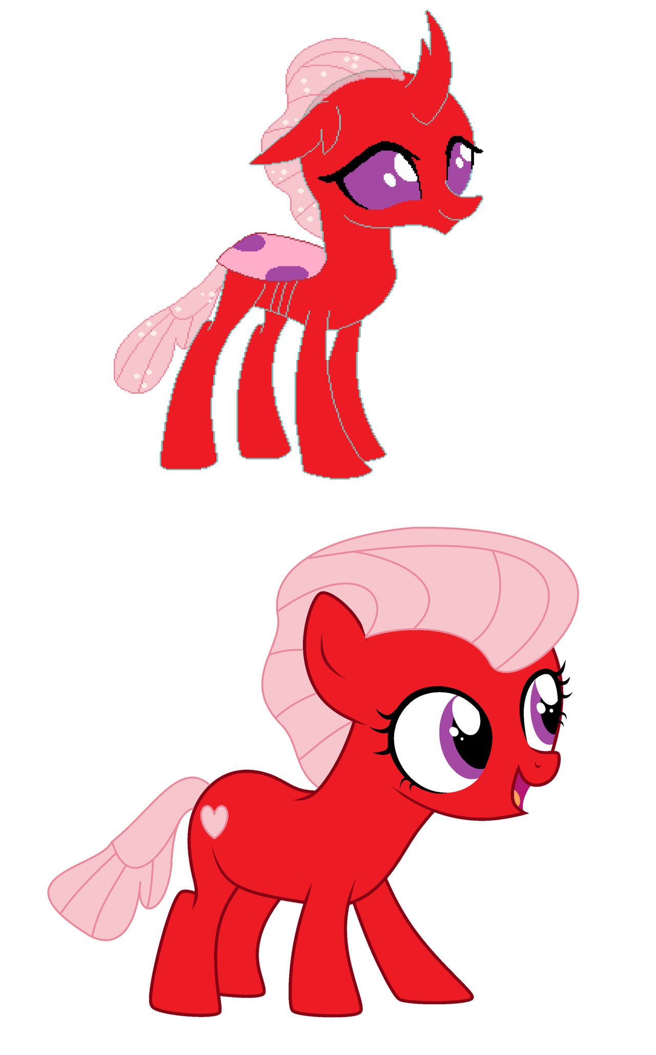 Ruby Rumble Pony Ruby's Pony Form by BrightStar40k on DeviantArt