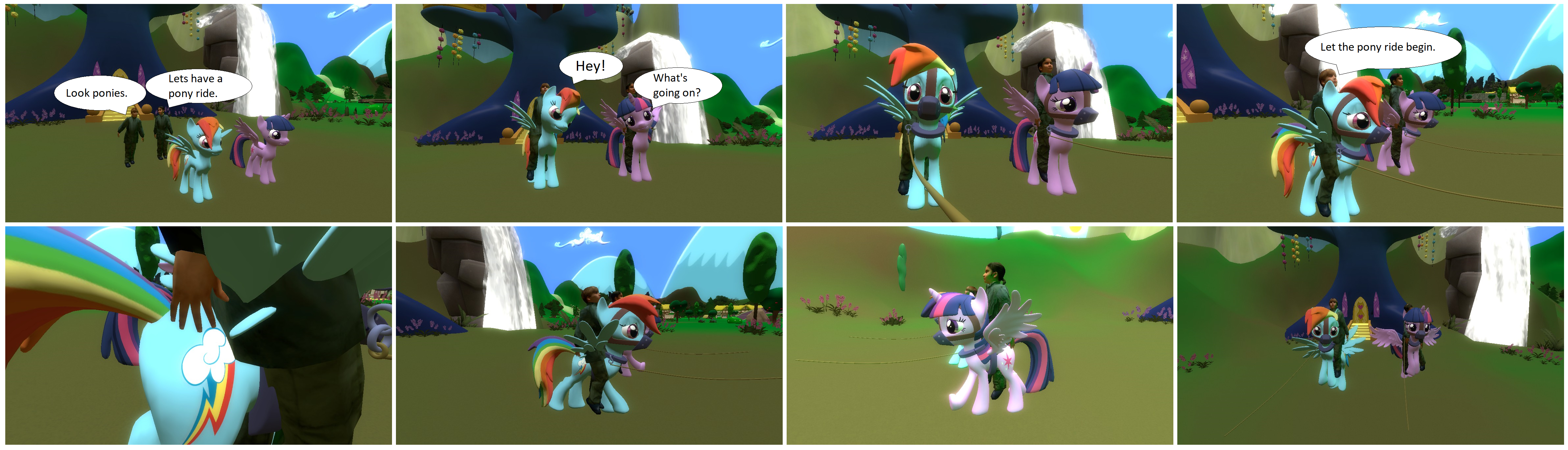 My little best sale pony riding