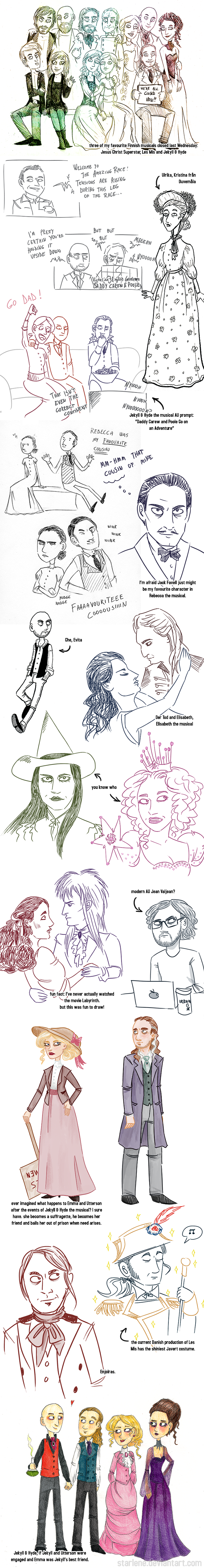 Sketchdump: Musicals