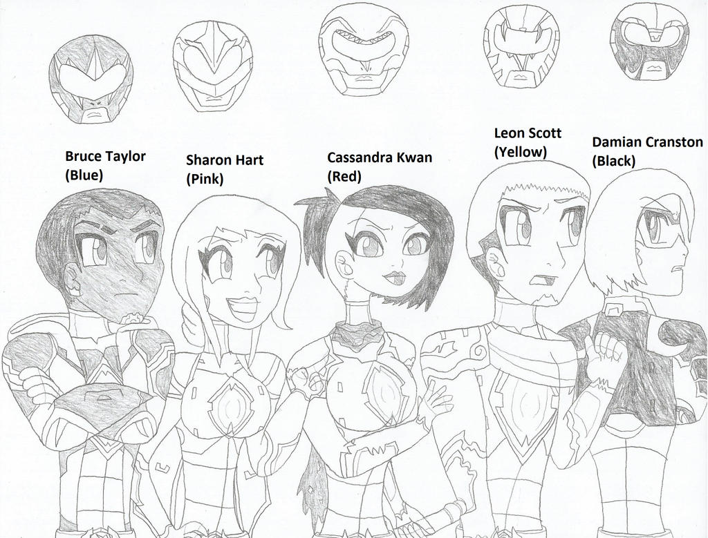 Power Rangers Legacy: Rangers Assemble by TMC-Art on DeviantArt