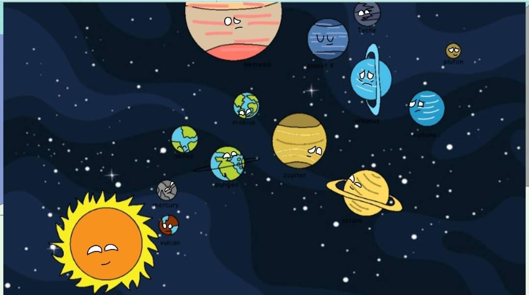 Map of the solar system planet balls by pixeljo on Sketchers United