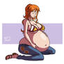 Commission - Belly Belly Nami