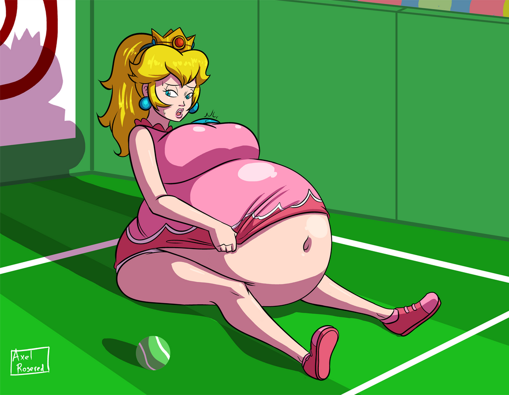 Commission - Not Peachy by Axel-Rosered
