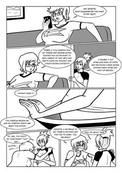 Hungry Games - Pg 20 black and white