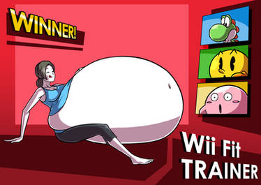 Super Smashing Pack Wii Fit Trainer Eating Contest