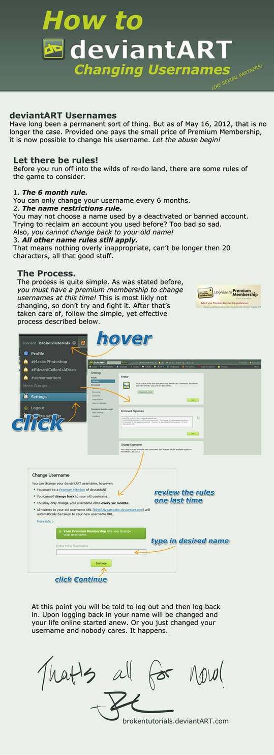 How to Change Usernames by JRCnrd