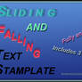 Sliding and Faling Text Redux