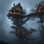 a fantasy Hidden Treehouse