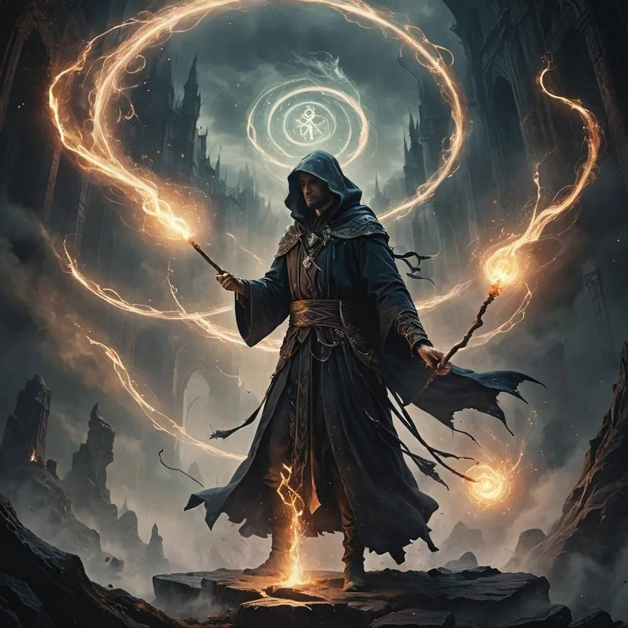 The Lightning Wizard by FilFantAIsies on DeviantArt