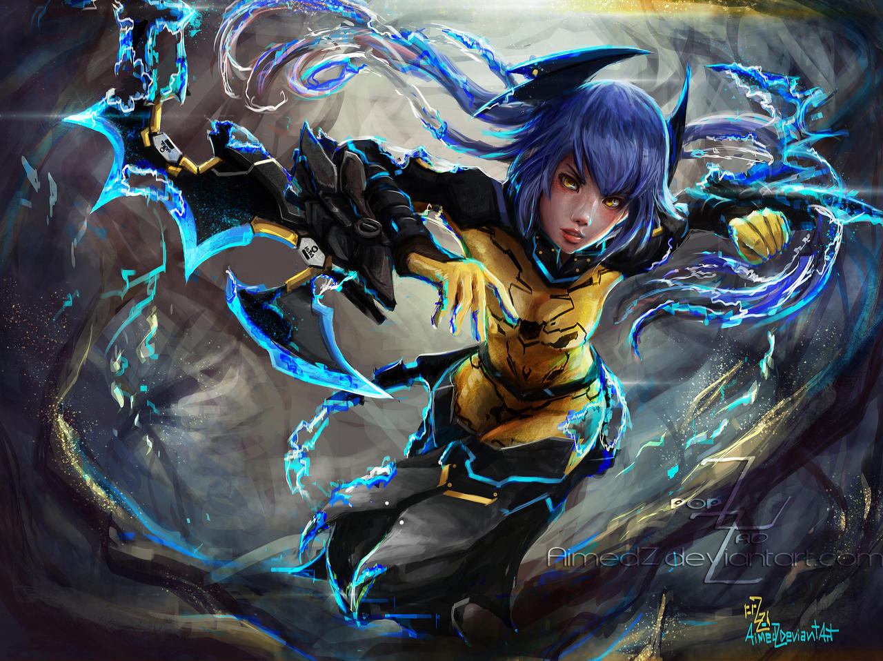 PSO2 Quna fanart FIX by AimedZ on DeviantArt