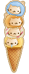 Nyanko Ice Cream 2 by tehmiminator